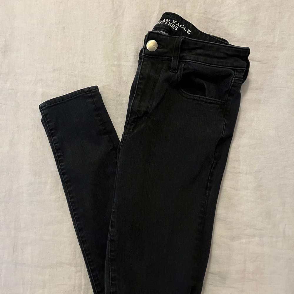 American Eagle Black Jeans - Size 8 Long